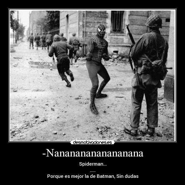 carteles spiderman desmotivaciones