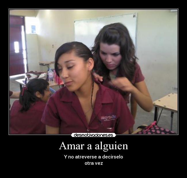 Amar a alguien -