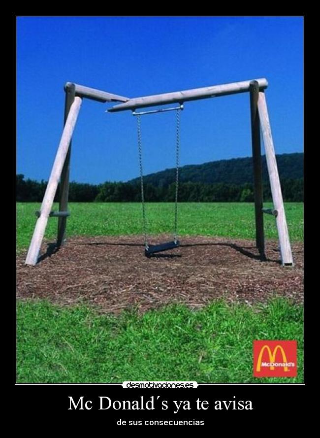 Mc Donald´s ya te avisa -