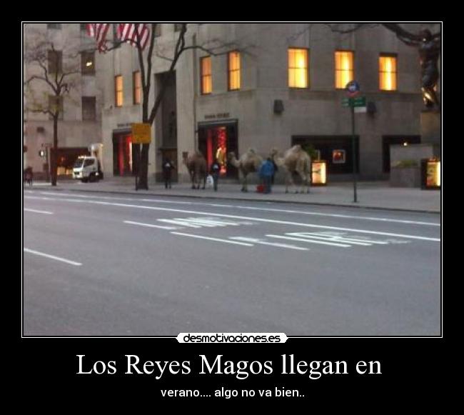 Los Reyes Magos llegan en -