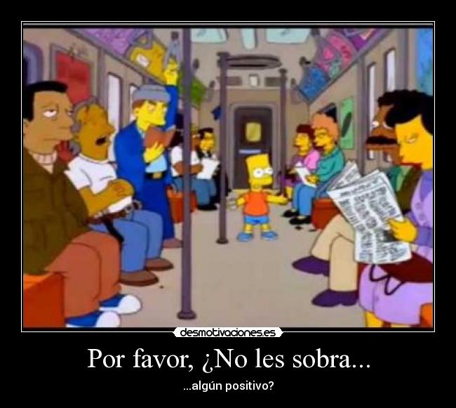 Por favor, ¿No les sobra... - 