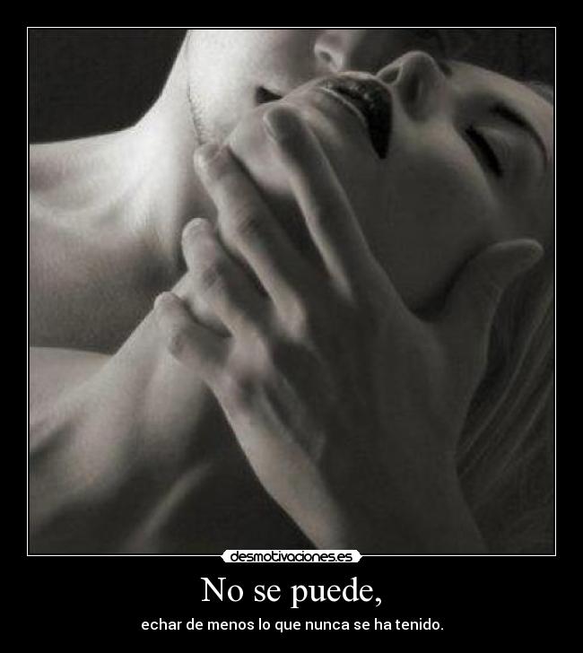 No se puede, - 