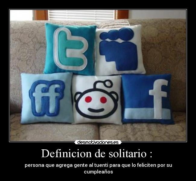 Definicion de solitario : -