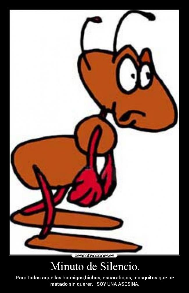 Minuto de Silencio. -