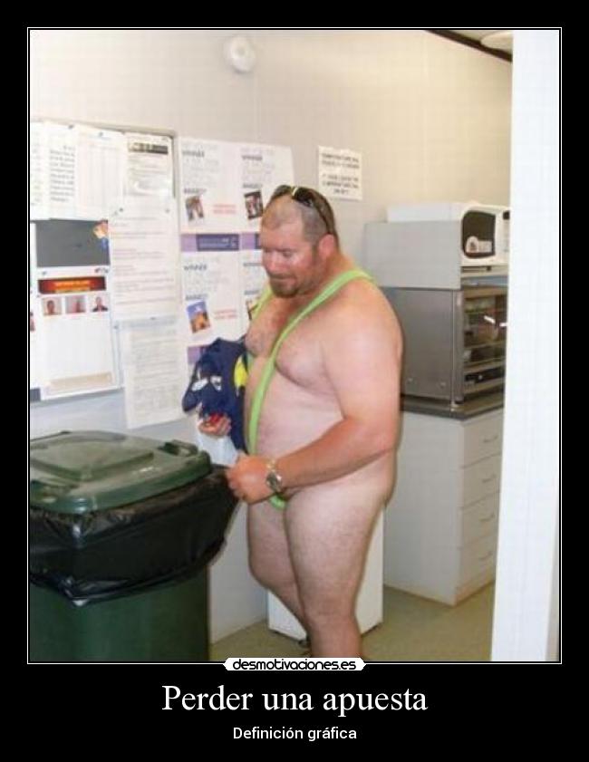 Perder una apuesta - 