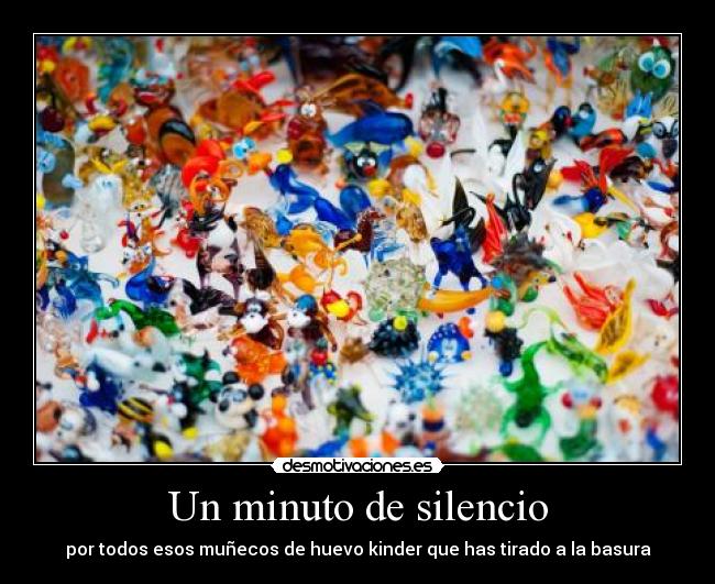 Un minuto de silencio -