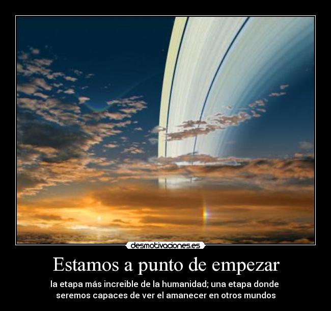Estamos a punto de empezar - 