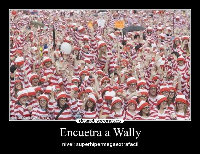 Encuetra a Wally -
