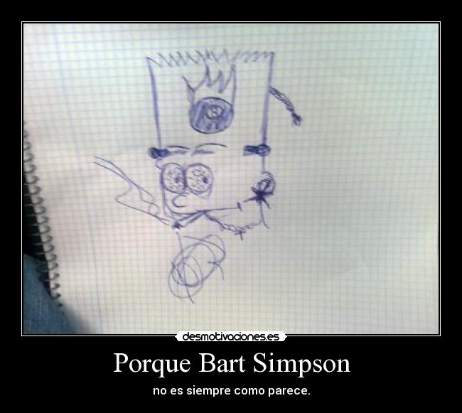 Porque Bart Simpson - no es siempre como parece.