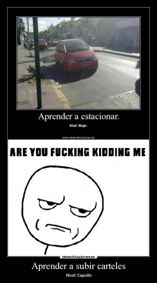 Aprender a subir carteles - Nivel: Capullo