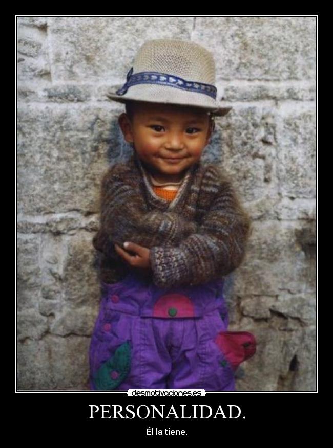 PERSONALIDAD. -