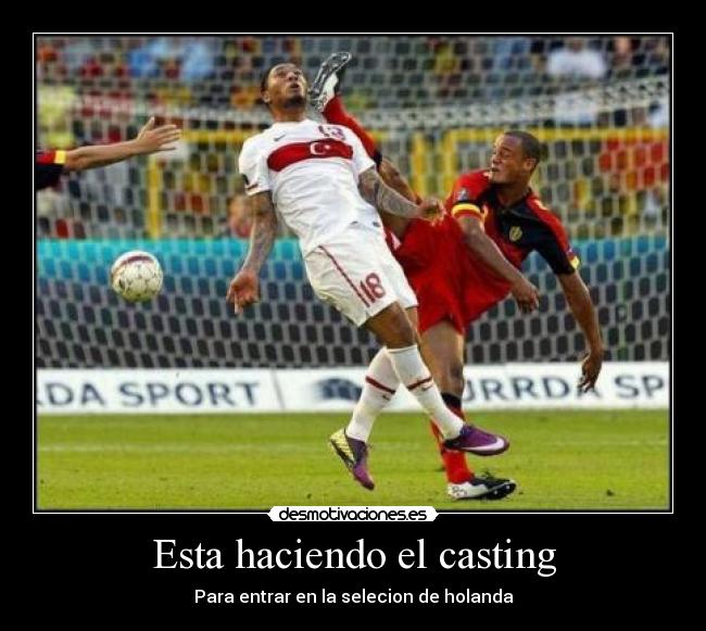 Esta haciendo el casting - 