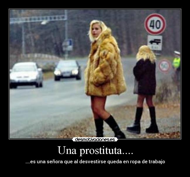 Una prostituta.... - 