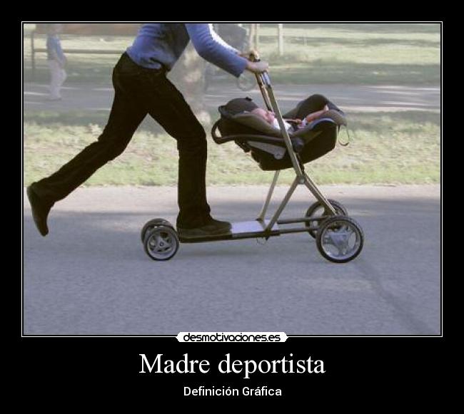 Madre deportista -