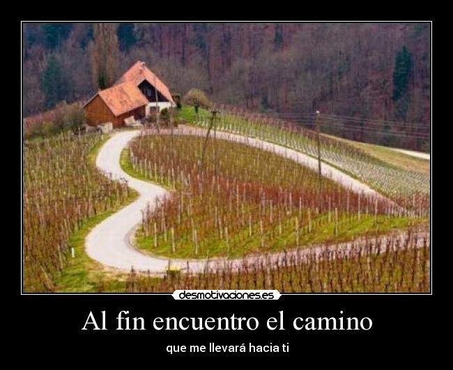 Al fin encuentro el camino - 