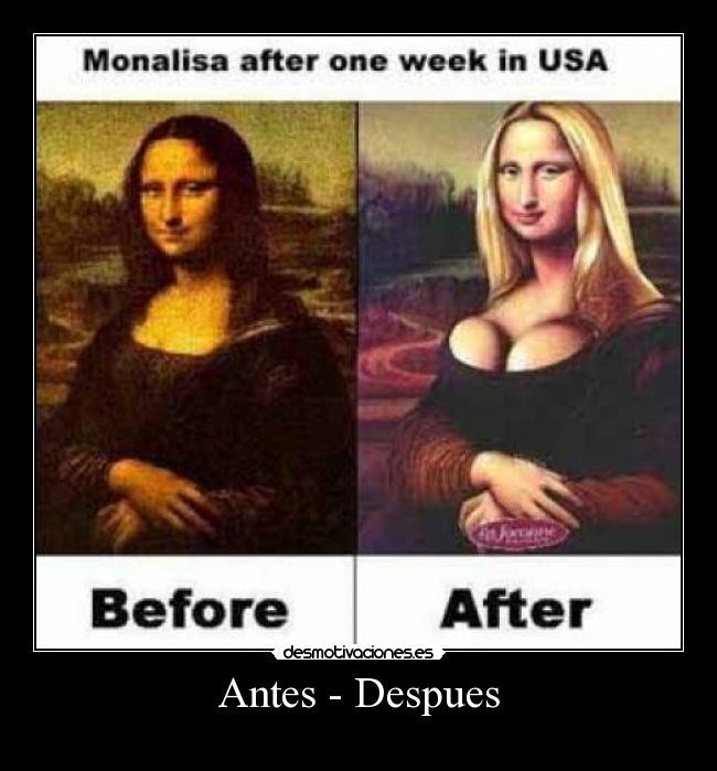 Antes - Despues -