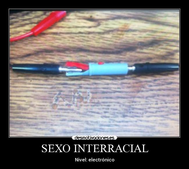 SEXO INTERRACIAL - Nivel: electrónico