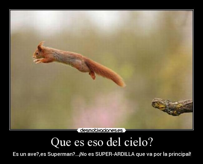 Que es eso del cielo? - 