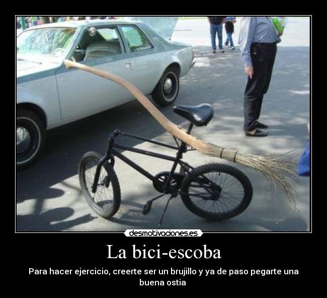 La bici-escoba - 