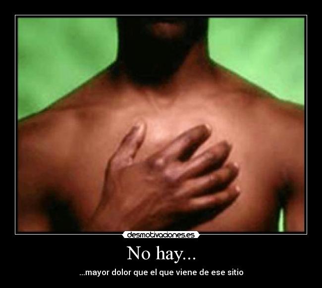 No hay... - 