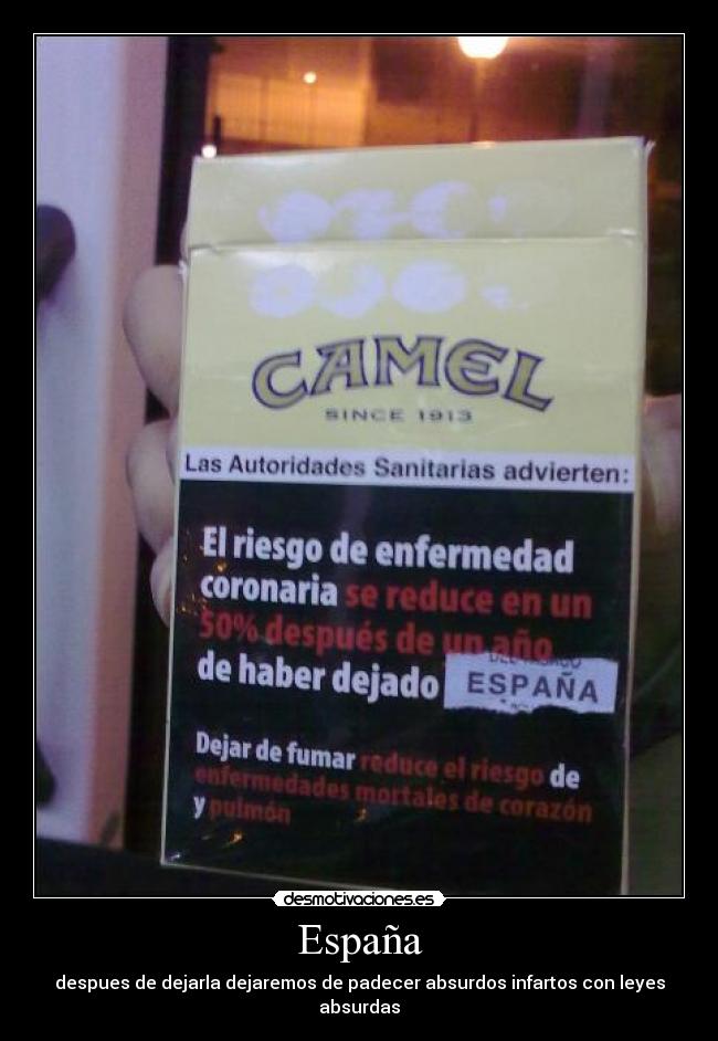 carteles espana espana desmotivaciones