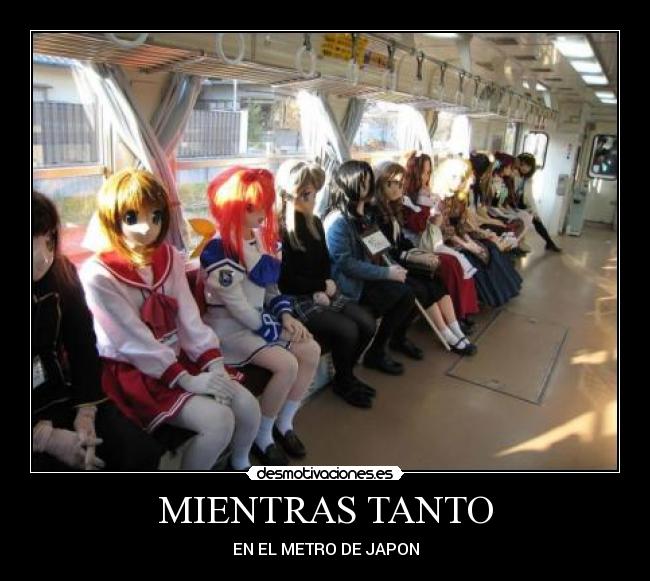 MIENTRAS TANTO - EN EL METRO DE JAPON