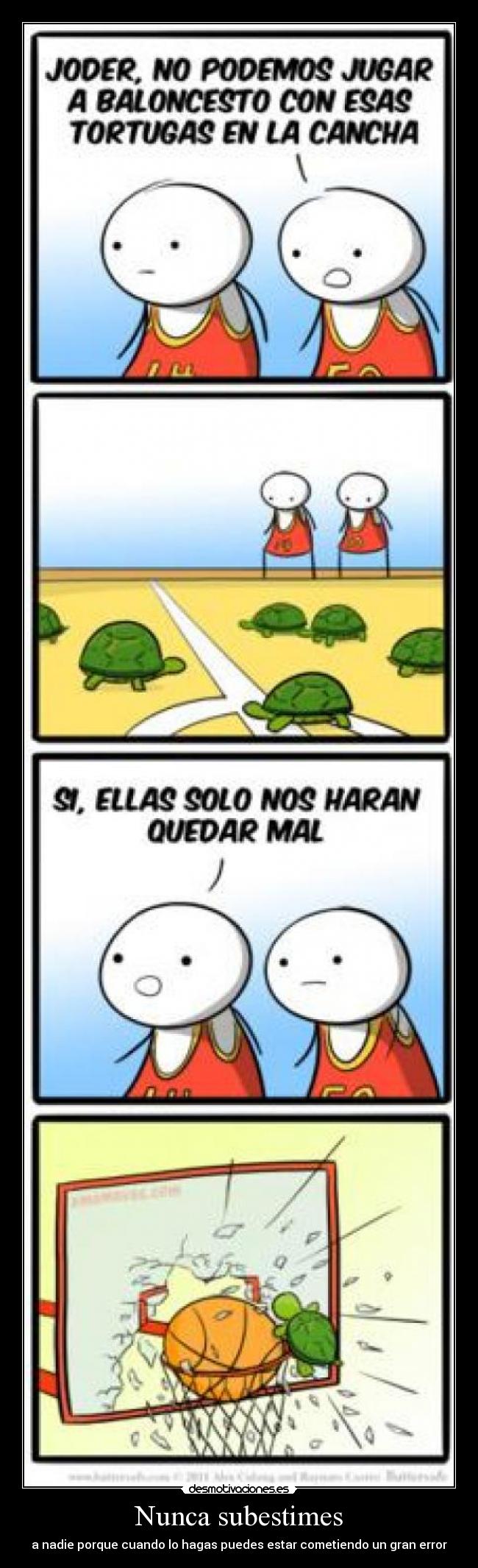 carteles subestimar desmotivaciones