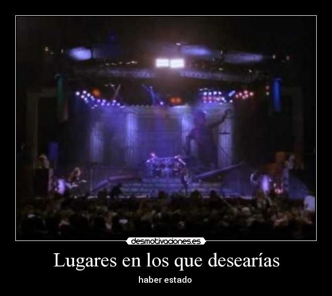 Lugares en los que desearías -