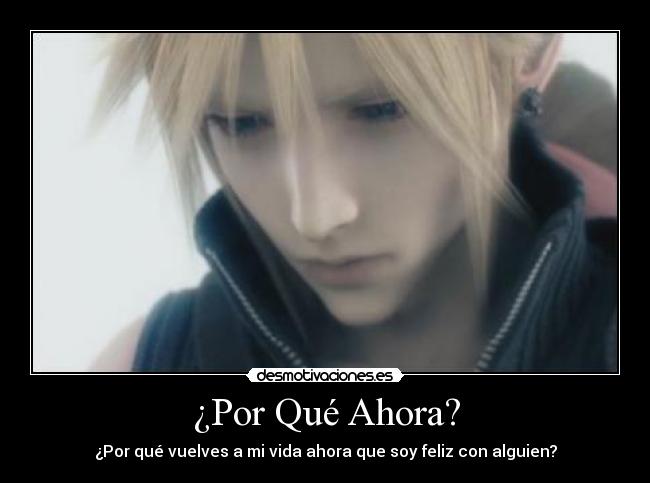carteles ff7advent childrenamor desmotivaciones