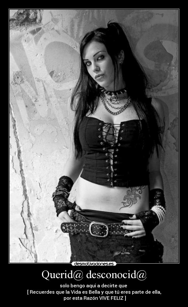 Querid@ desconocid@ -