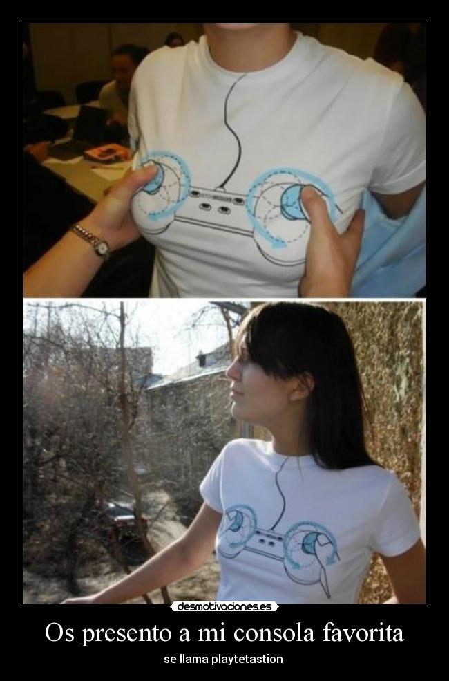 Os presento a mi consola favorita - se llama playtetastion 