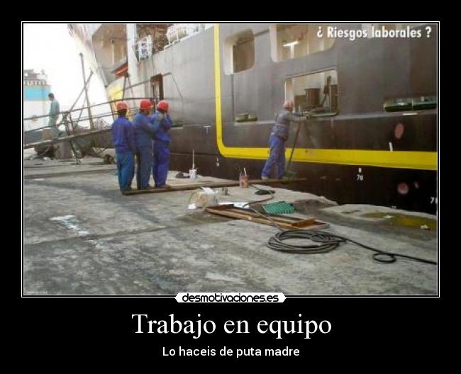 Trabajo en equipo - 