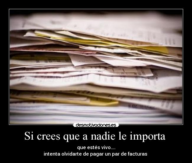 carteles crisis facturas suicidio desmotivaciones