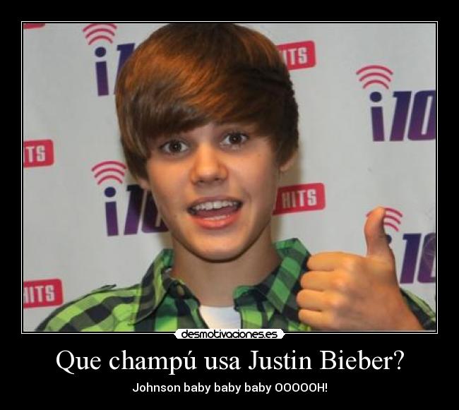 Que champú usa Justin Bieber? - 