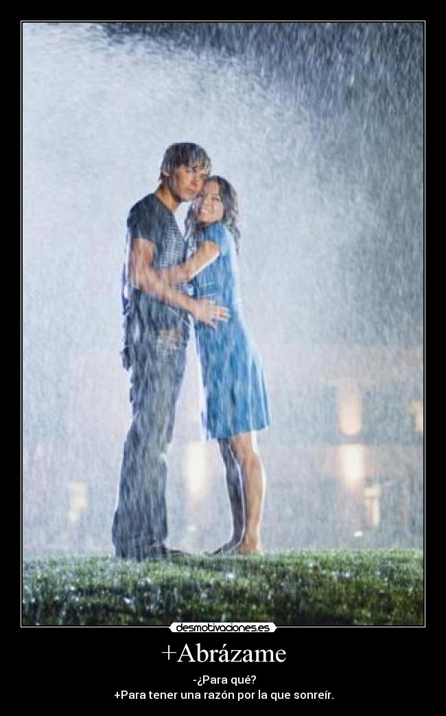 +Abrázame -
