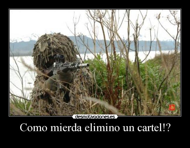 Como mierda elimino un cartel!? - 