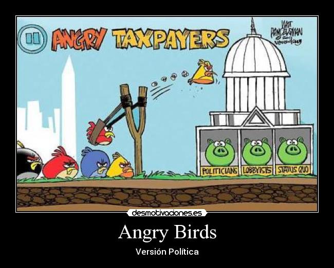Angry Birds - Versión Política