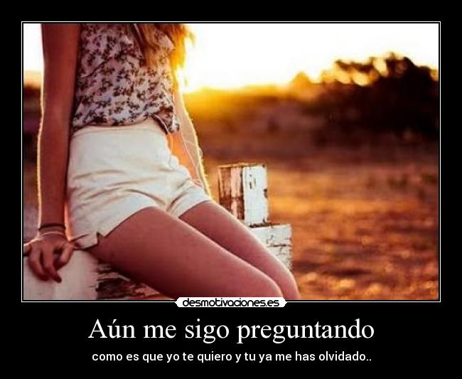 Aún me sigo preguntando - 