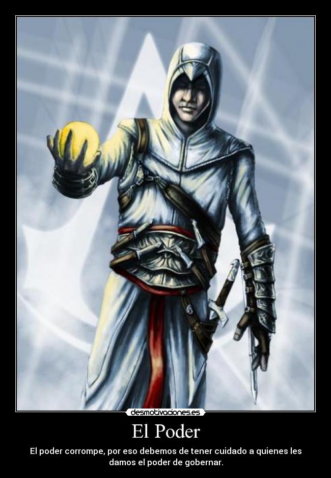 carteles altair assasin creed brotherhood hermandad altair playstation desmotivaciones