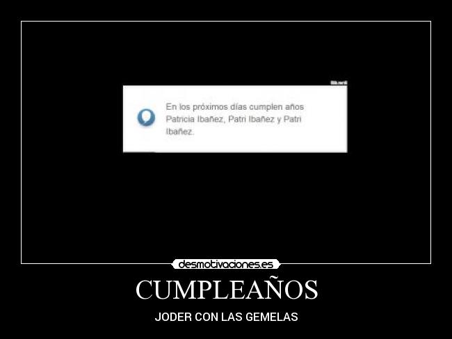 CUMPLEAÑOS - 