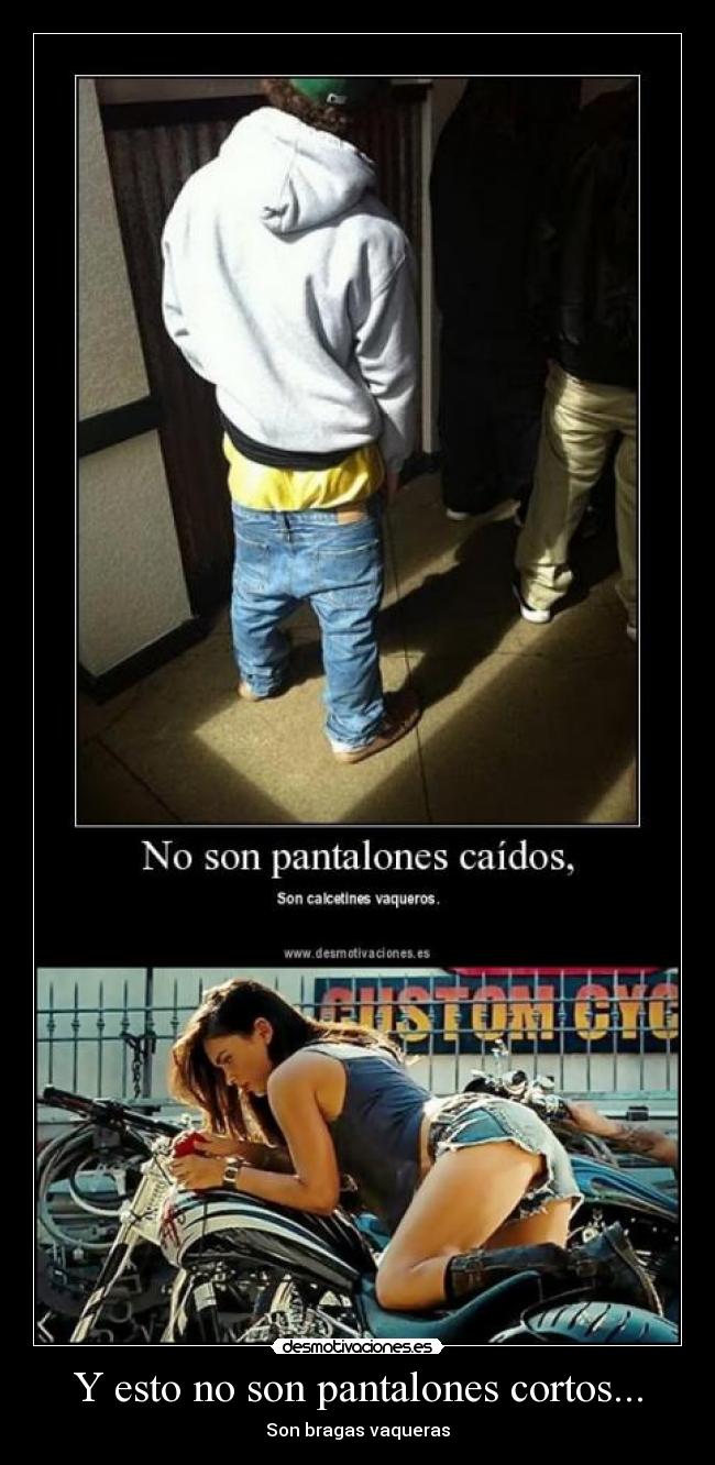 Y esto no son pantalones cortos... - 