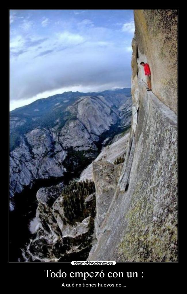 Todo empezó con un : -