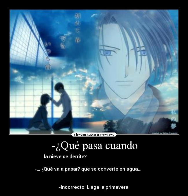 -¿Qué pasa cuando -