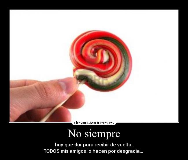 No siempre - 