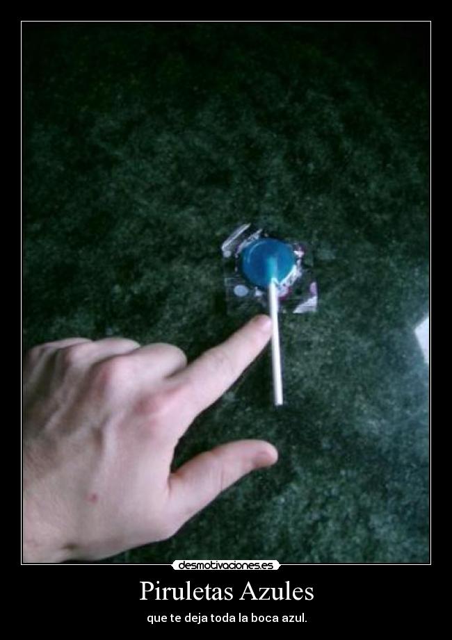 Piruletas Azules -