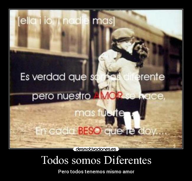 Todos somos Diferentes - 