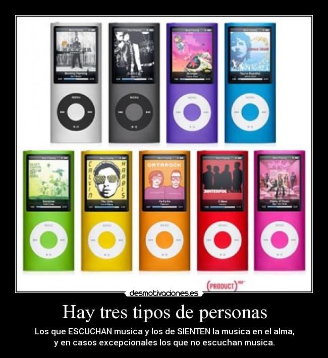 Hay tres tipos de personas -