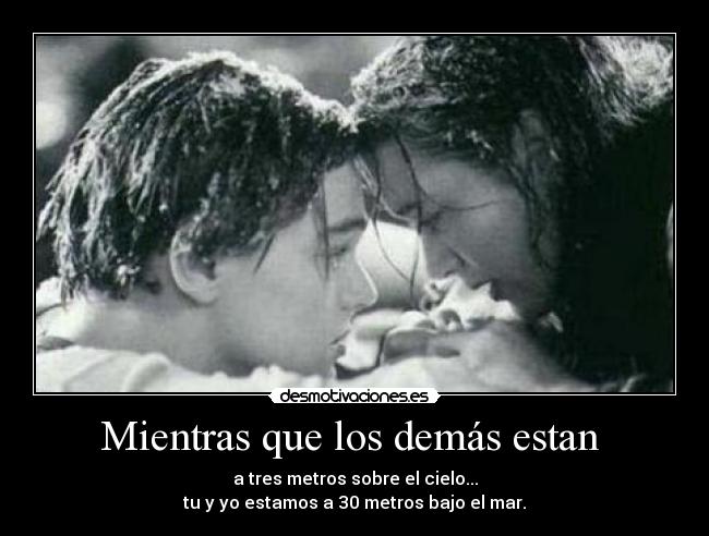 Mientras que los demás estan -