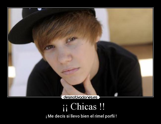 ¡¡ Chicas !! - ¡ Me decís si llevo bien el rimel porfii !