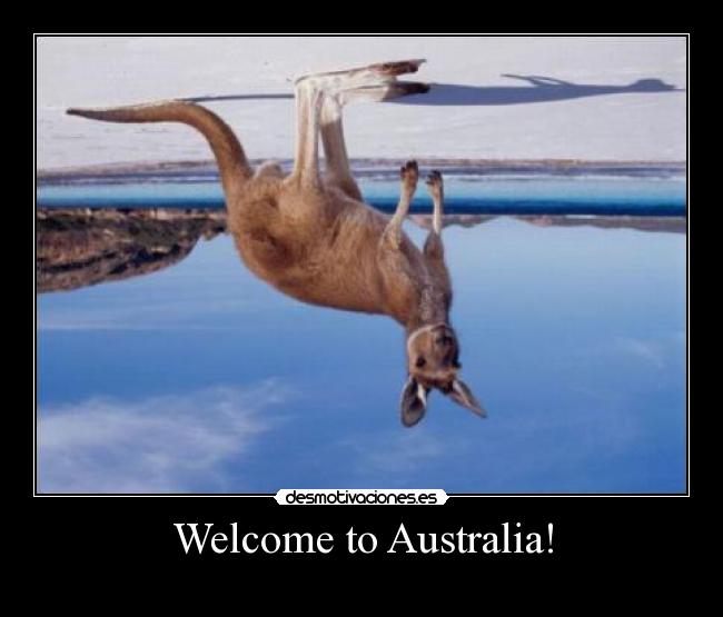 Welcome to Australia! -